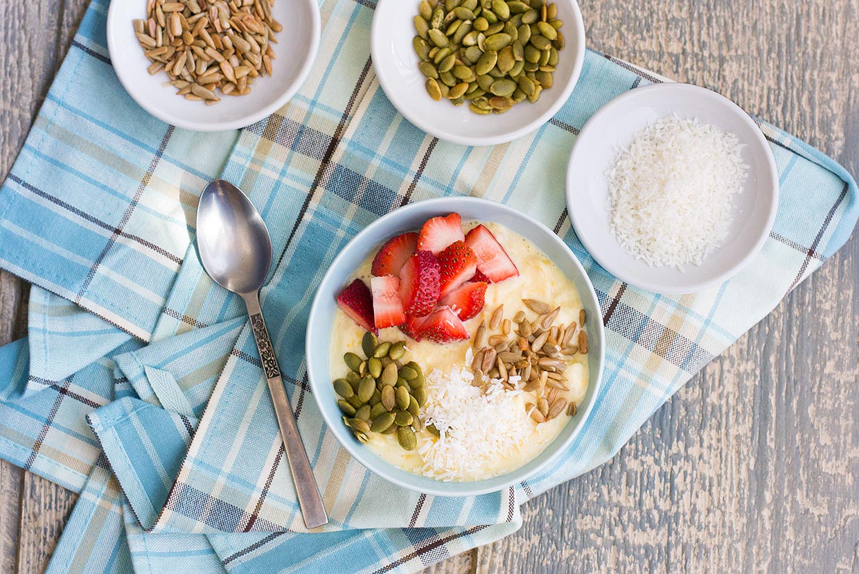 Mango Pineapple Smoothie Bowl Recipe Myfooddiary