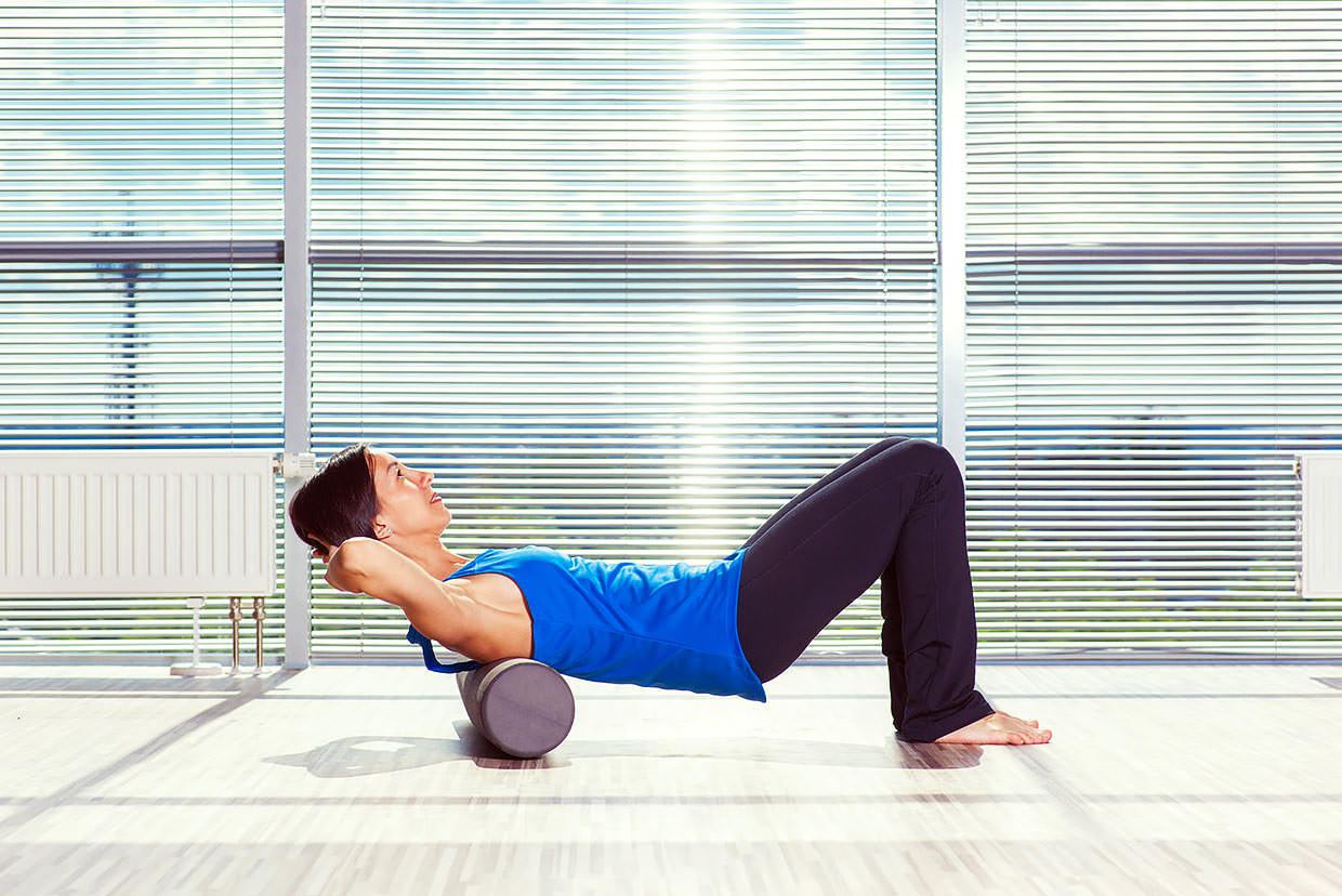 Using A Foam Roller 